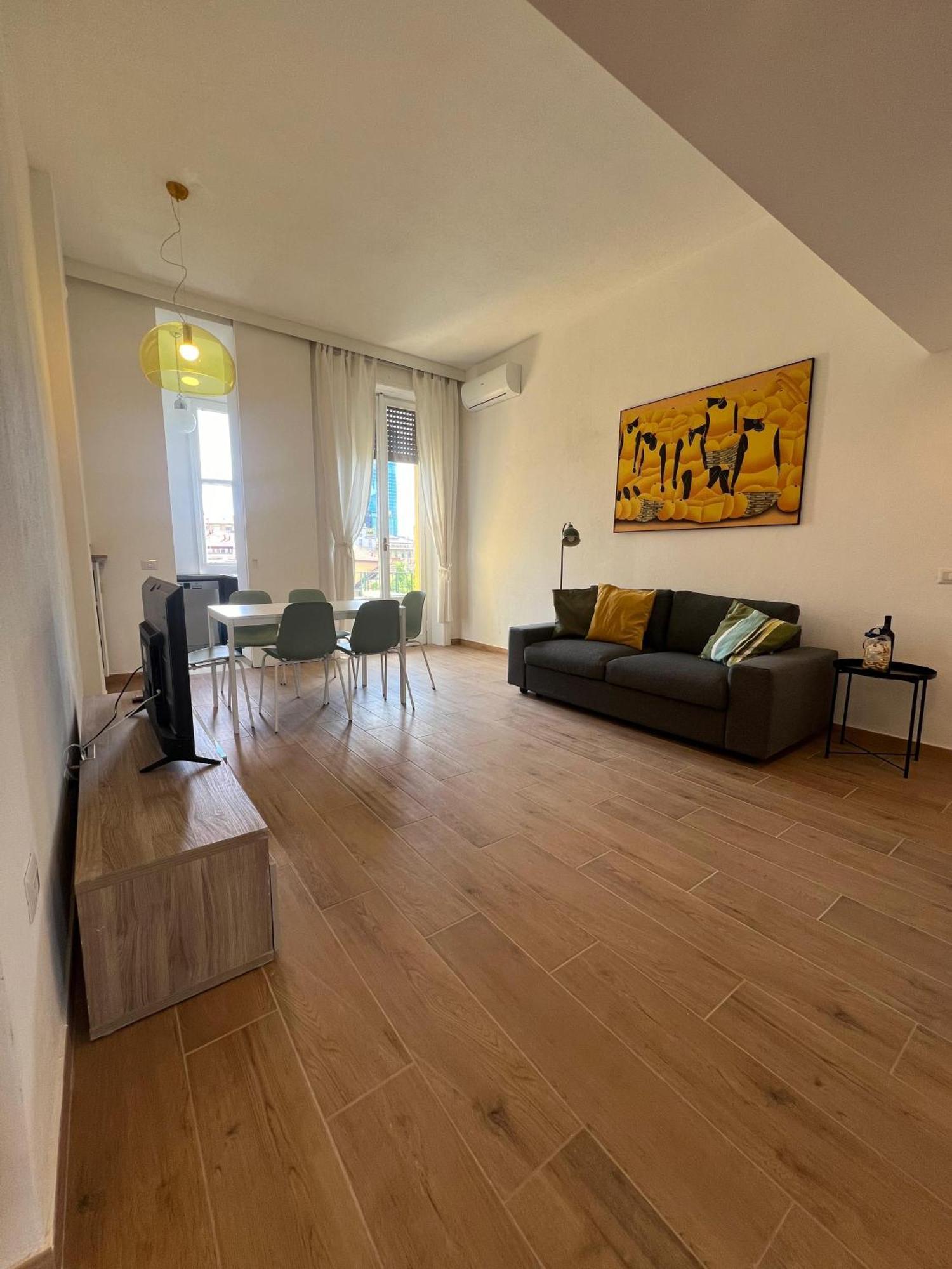 New Apartment With Balcony, Isola Bosco Verticale Milano Exteriör bild
